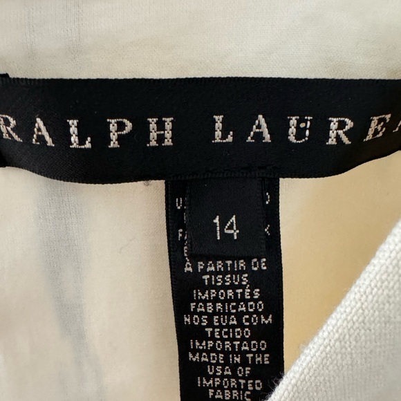 Ralph Lauren Black Label Ikat Mini Dress Coastal - Picture 9 of 10